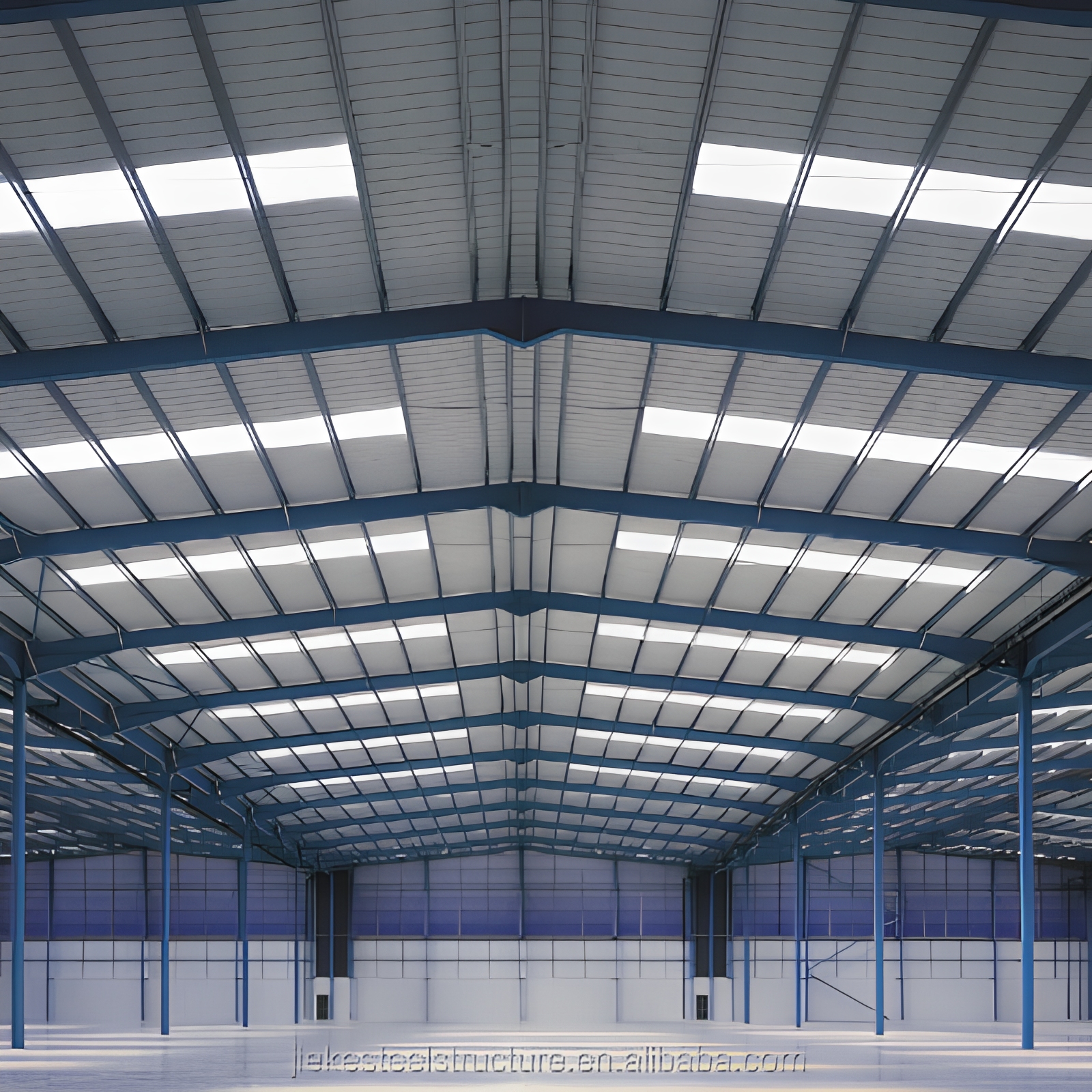 Eco-friendly Quick Assembly Industrial Modular H Beam Metal Prefab Steel Structure Building Workshop Warehouse Shed Office