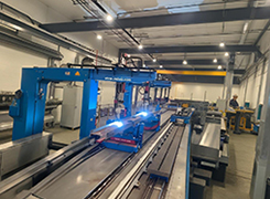 Automated steel structure welding