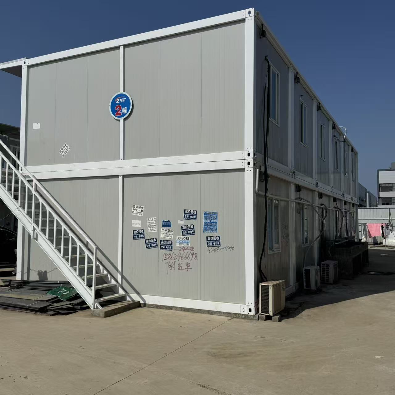 Multifunctional Fast Assembly Container Prefab House for School Classroom Temporary Teaching Building