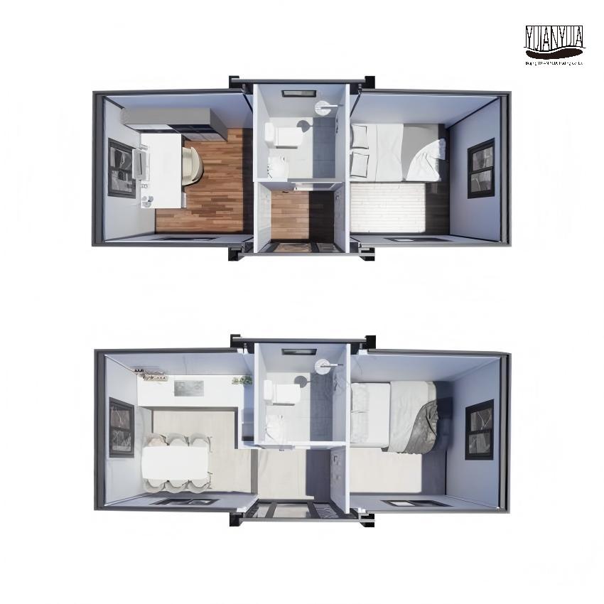 Compact 10ft Prefab Modular Home Luxury Expandable House for Private Guest Suite and Modern Granny Flat Pod