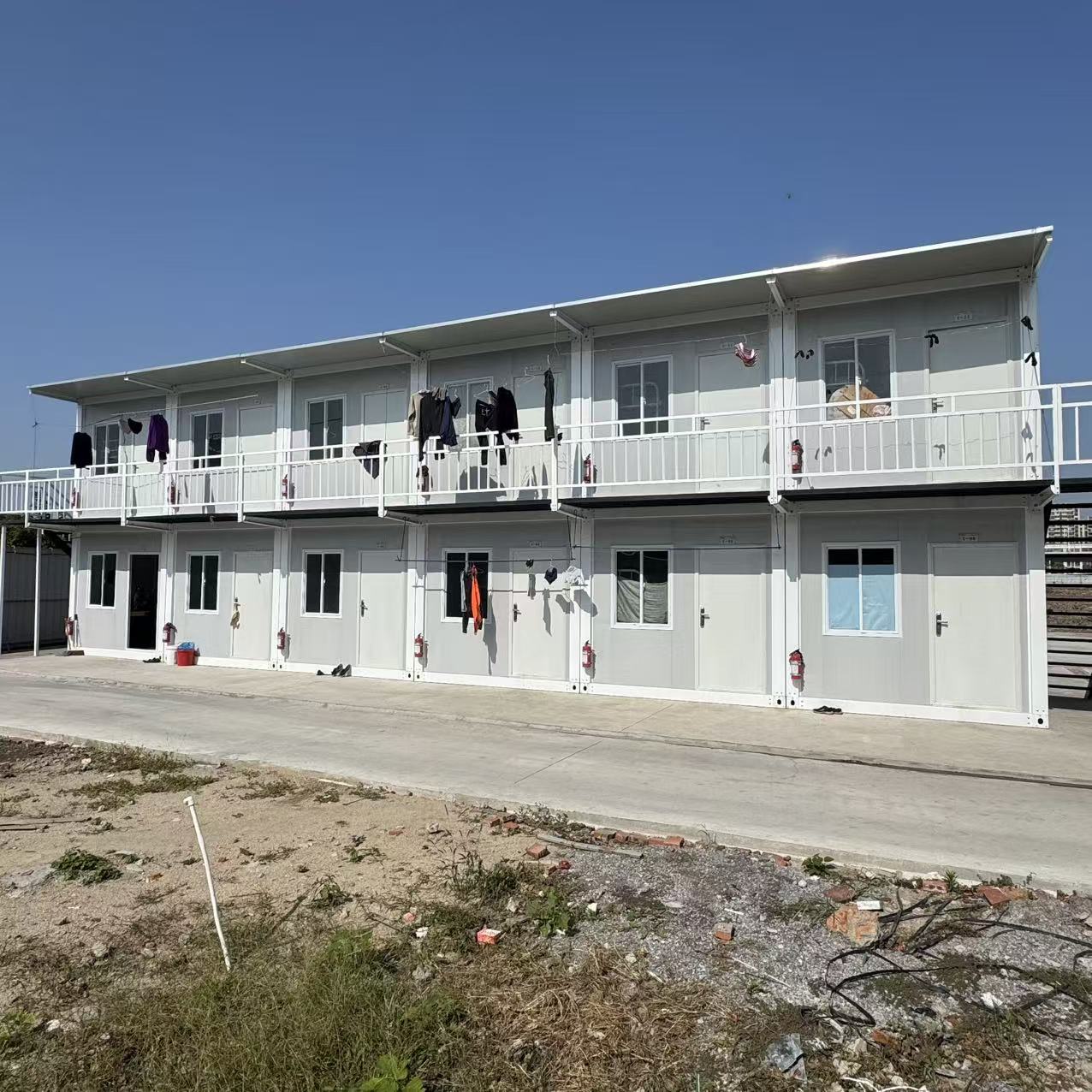 Multifunctional Fast Assembly Container Prefab House for School Classroom Temporary Teaching Building