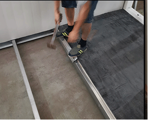 Floor installation