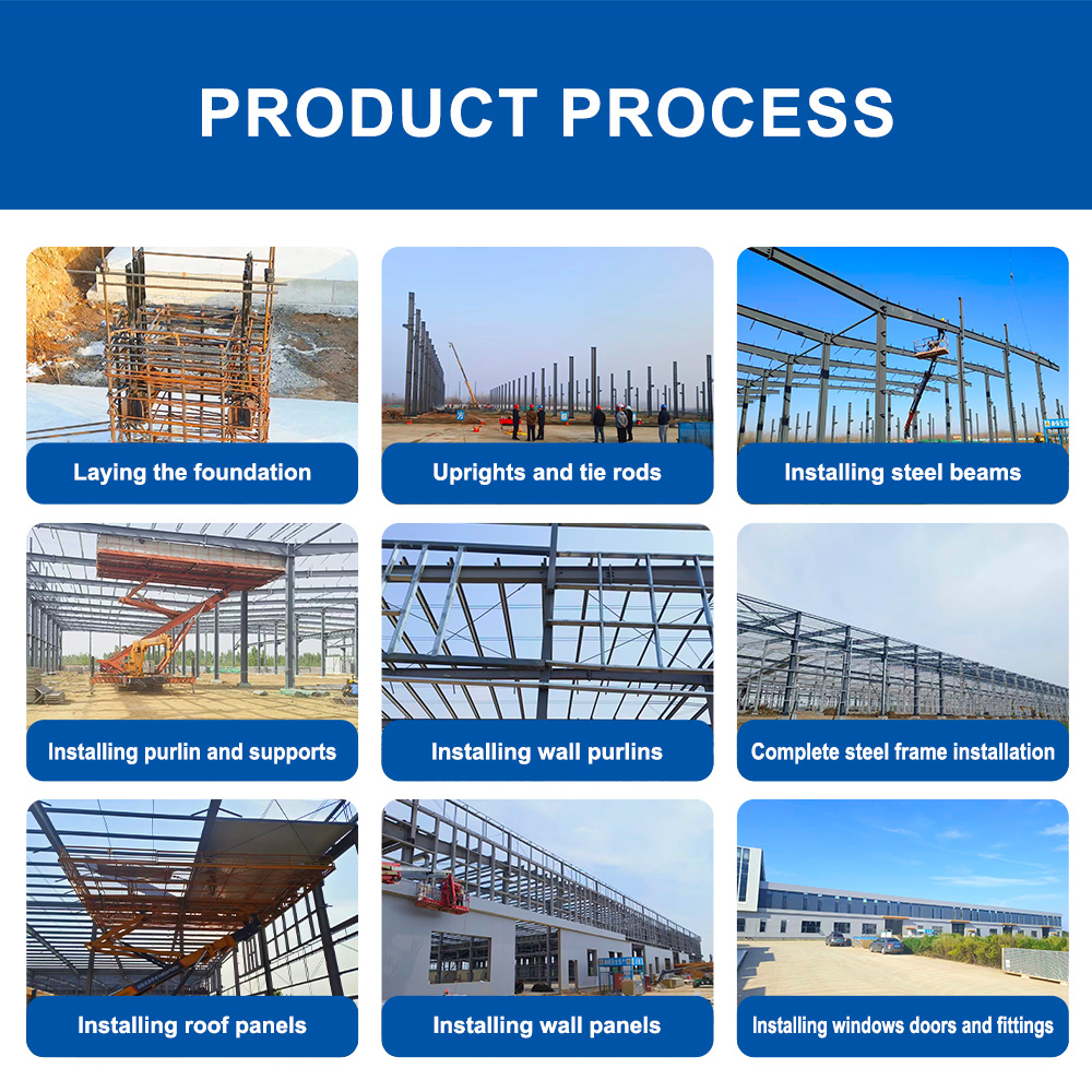 Comfortable Prefabricated Steel Building With Factory Price Modular Steel Structure For School Shopping Four Story Project