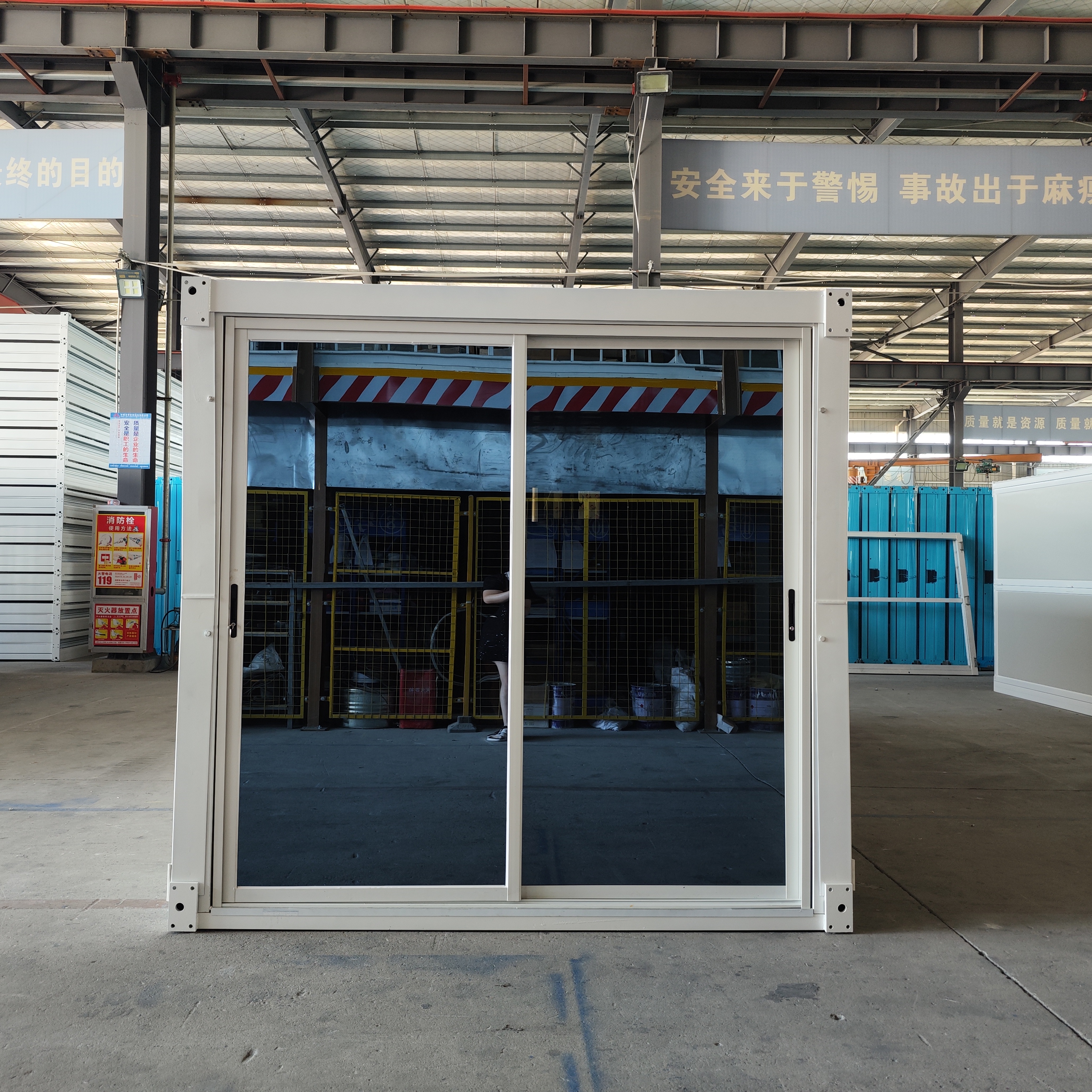 Folding Modern Breathable Sandwich Panel Container House Contemporary Corrosion-Resistant Coastal Prefab School Classroom