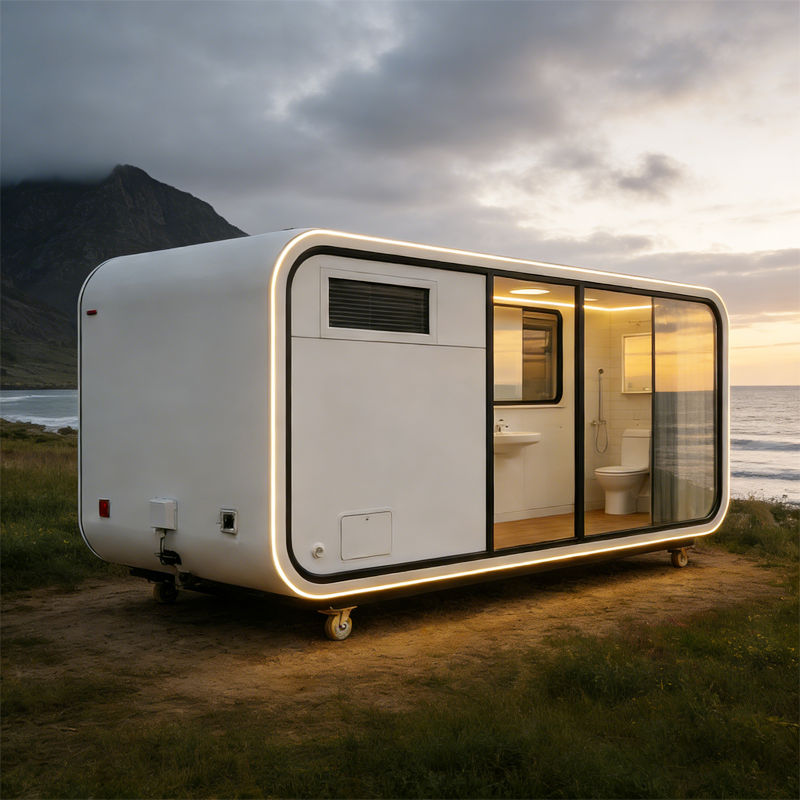 Modular Cabin House Steel Structure Prefabricated Home for Resort and Rental
