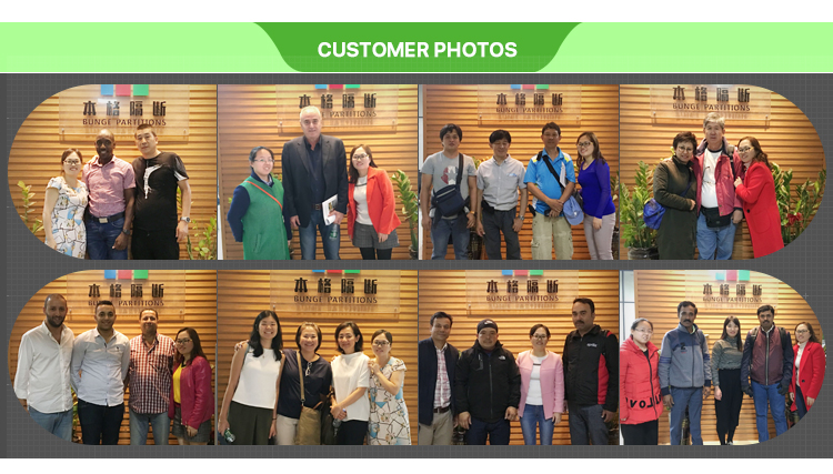 Global clients visiting showroom