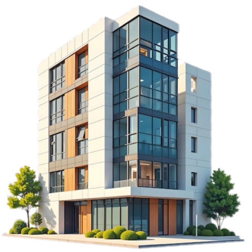 Modern Prefabricated Hotel Building Steel Structure Prefabricated Apartment Building