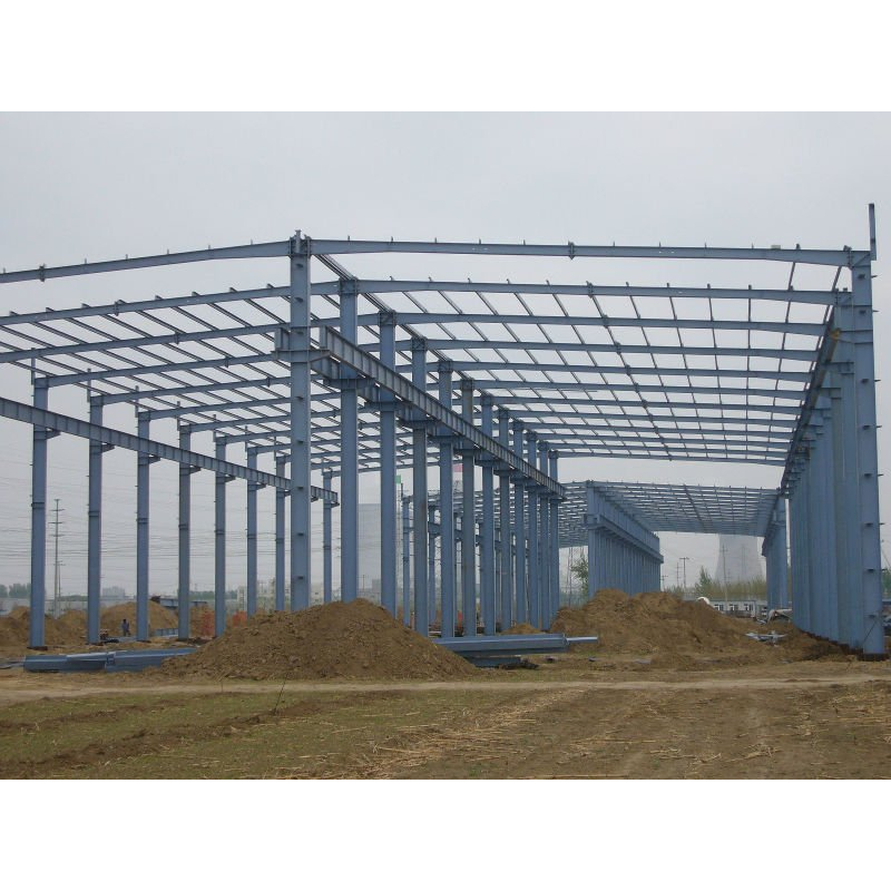 Prefabricated Eco-Friendly Portable Modular Shopping Mall Cafe Shop Warehouse Welded H-shape Steel Structure Building Steel