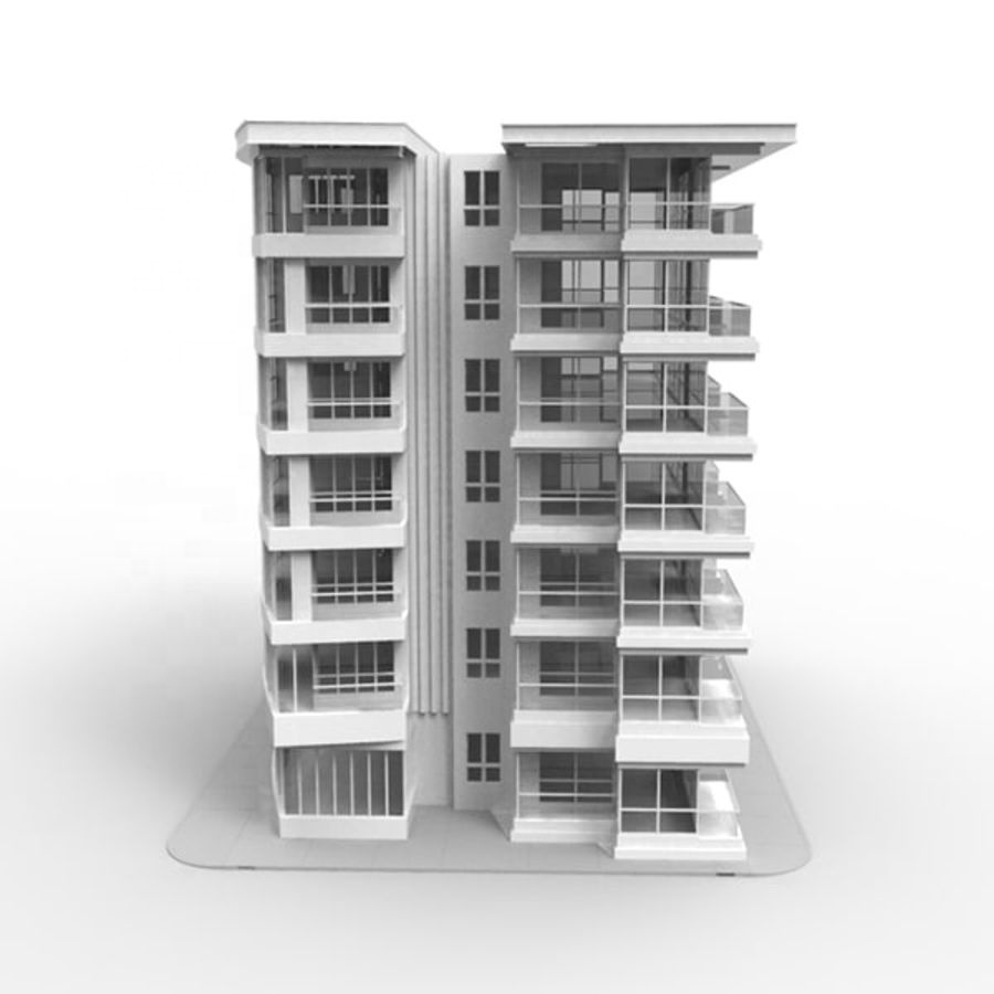 High-Rise Steel Structure Prefabricated Apartment Building 2-10 Floor Category With Apartments Modular Apartment
