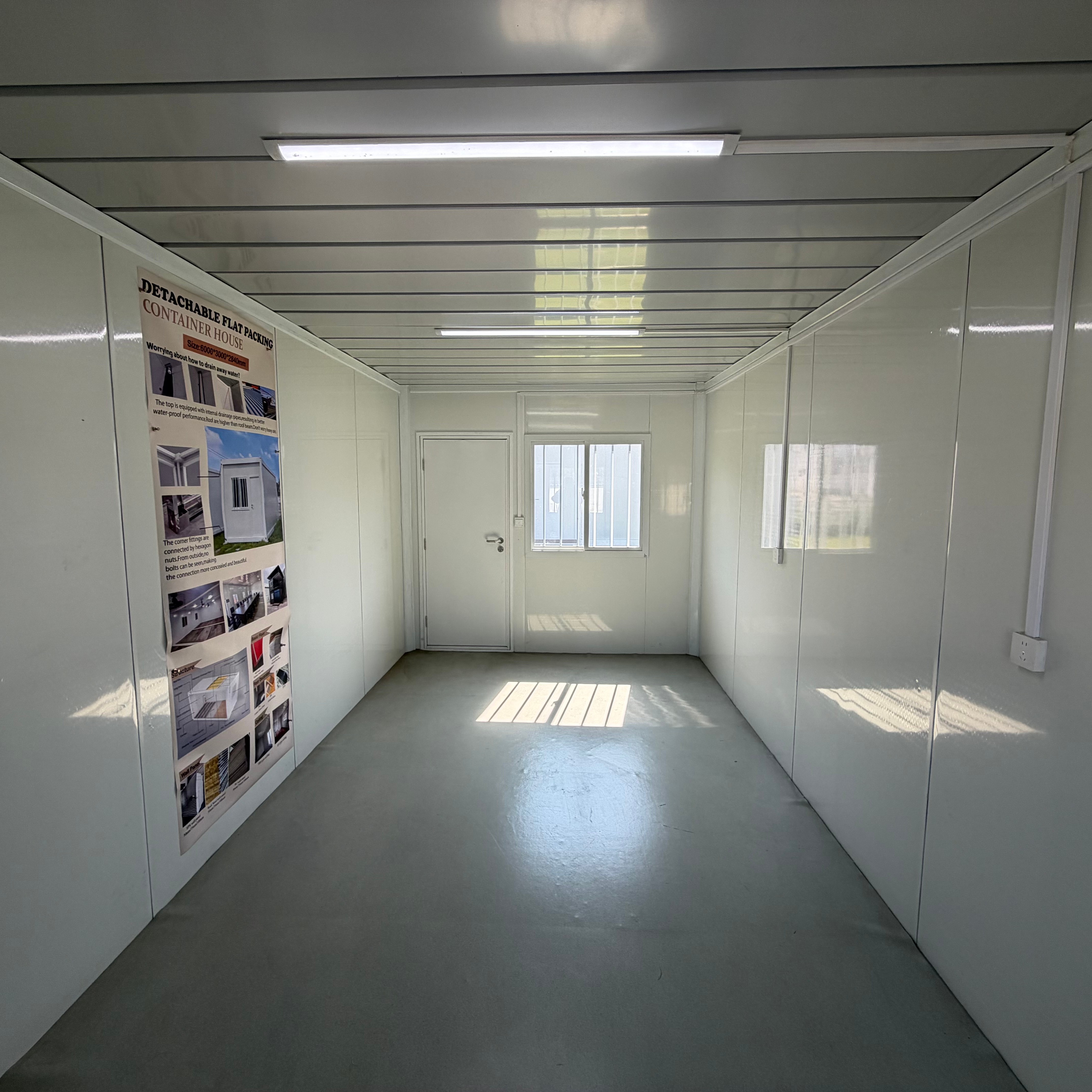 Modern Design 20ft Prefabricated Modular Portable School Detachable Flat Pack Container House Office Building Villa Apartment
