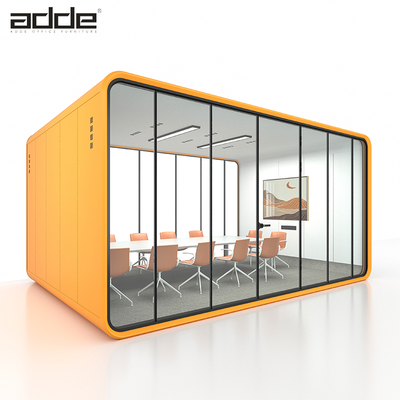 Large Acoustic Portable Home Pods Garden Soundproof Work Space Mobile Glass Modular Office Pods