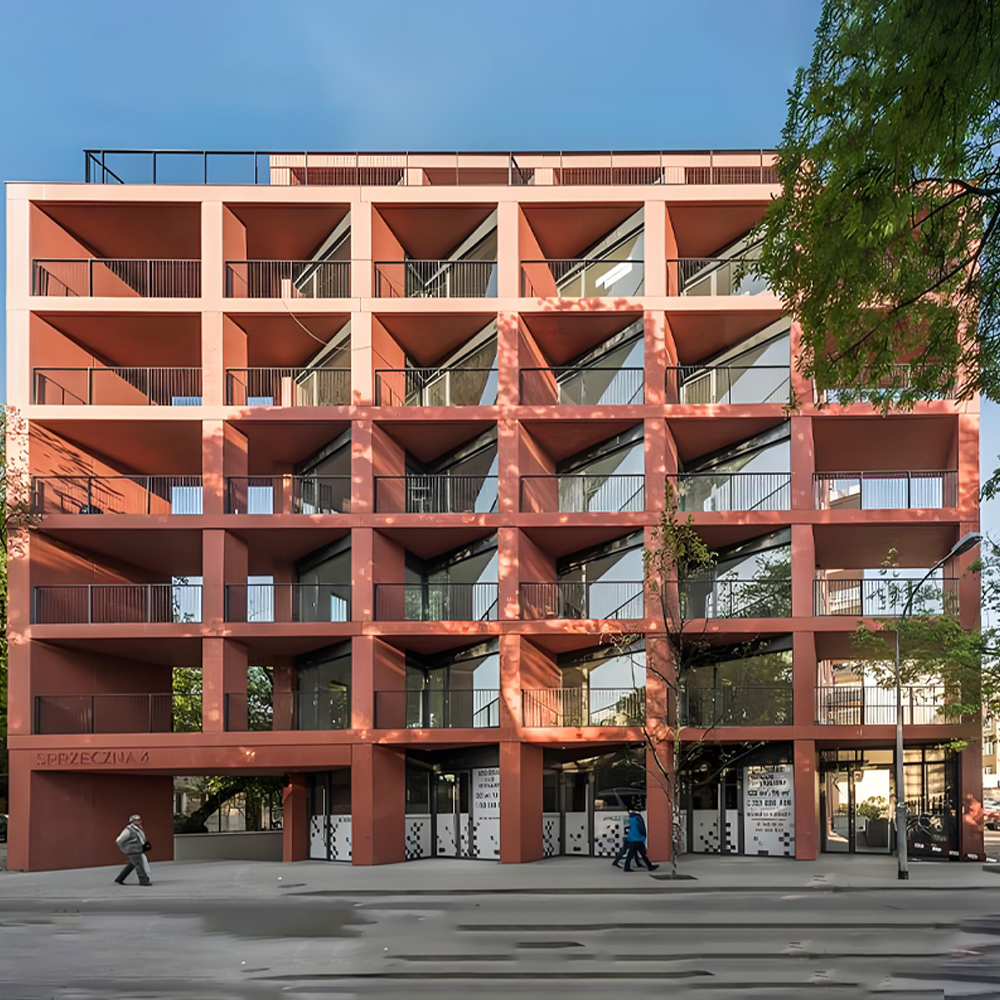 Modern Commercial Prefabricated Multi-Story Steel Structure Buildings Pre-Engineered Design for Schools Office Apartment