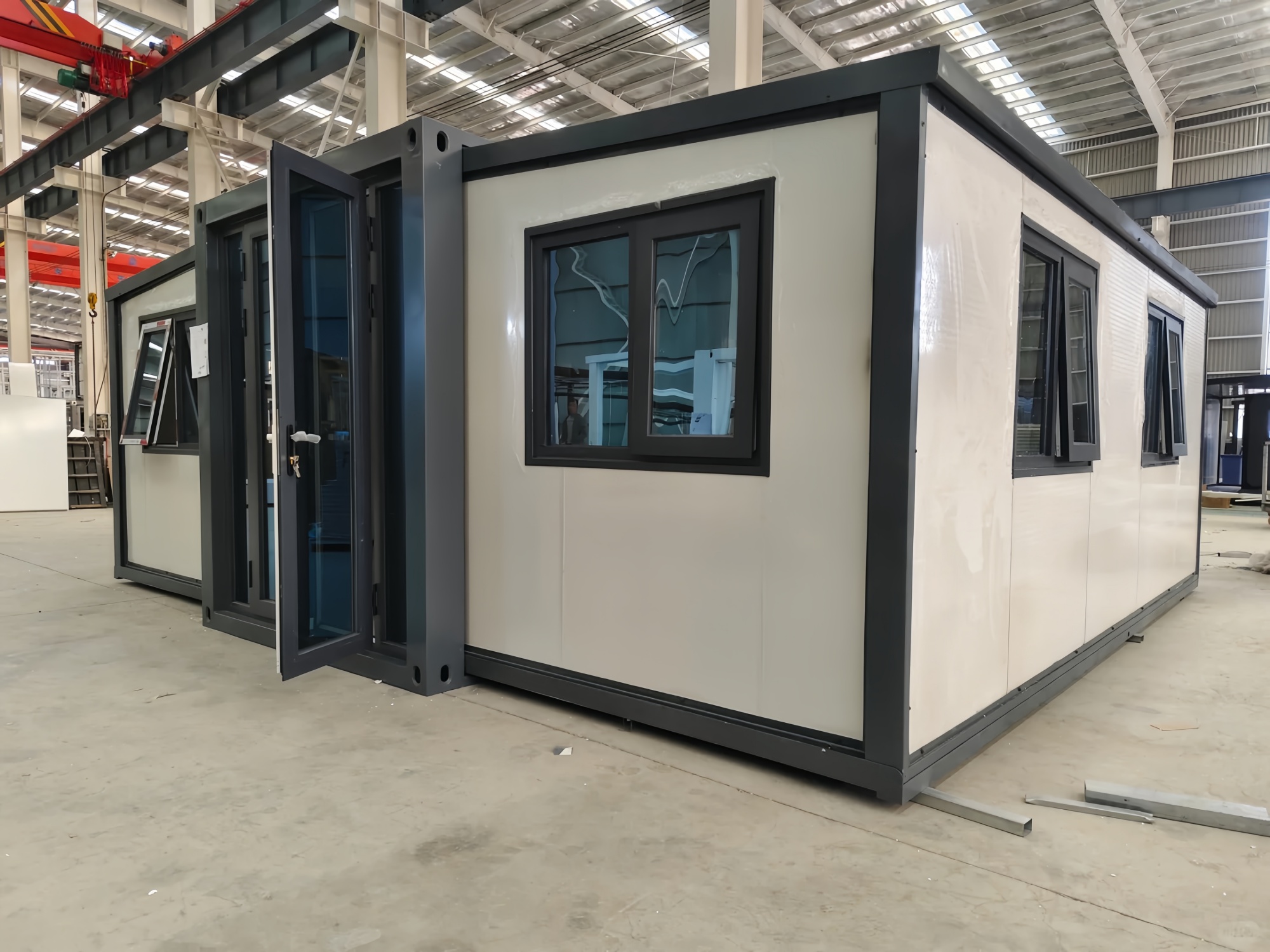 Modular Folding Tiny Container House Render