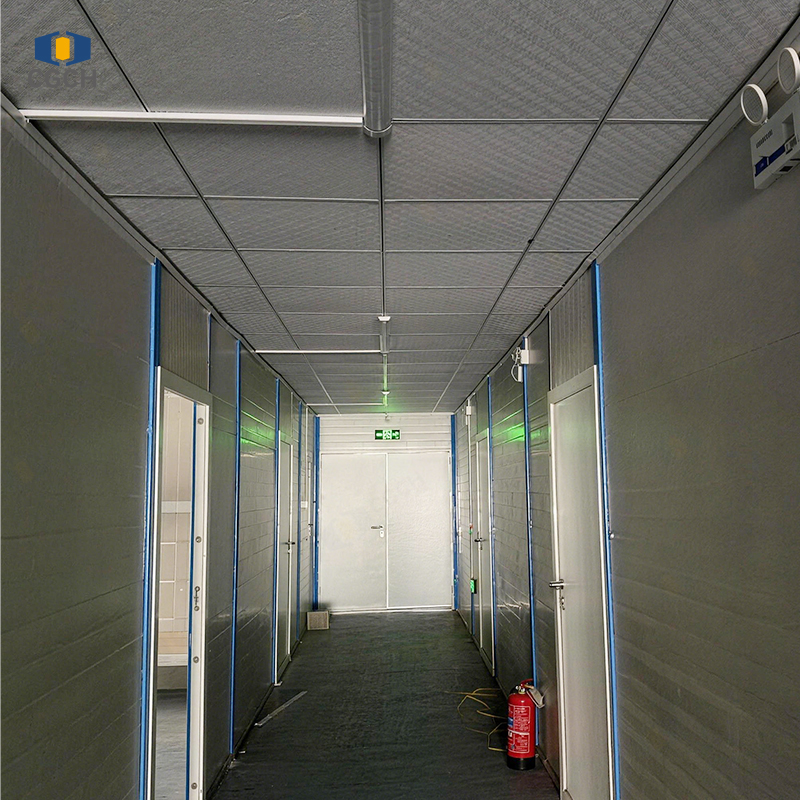 CGCH Fireproof Sandwich Panel Quick-Assemble Multi-Story Workers Accommodation Modular Prefab Container House Temporary Building