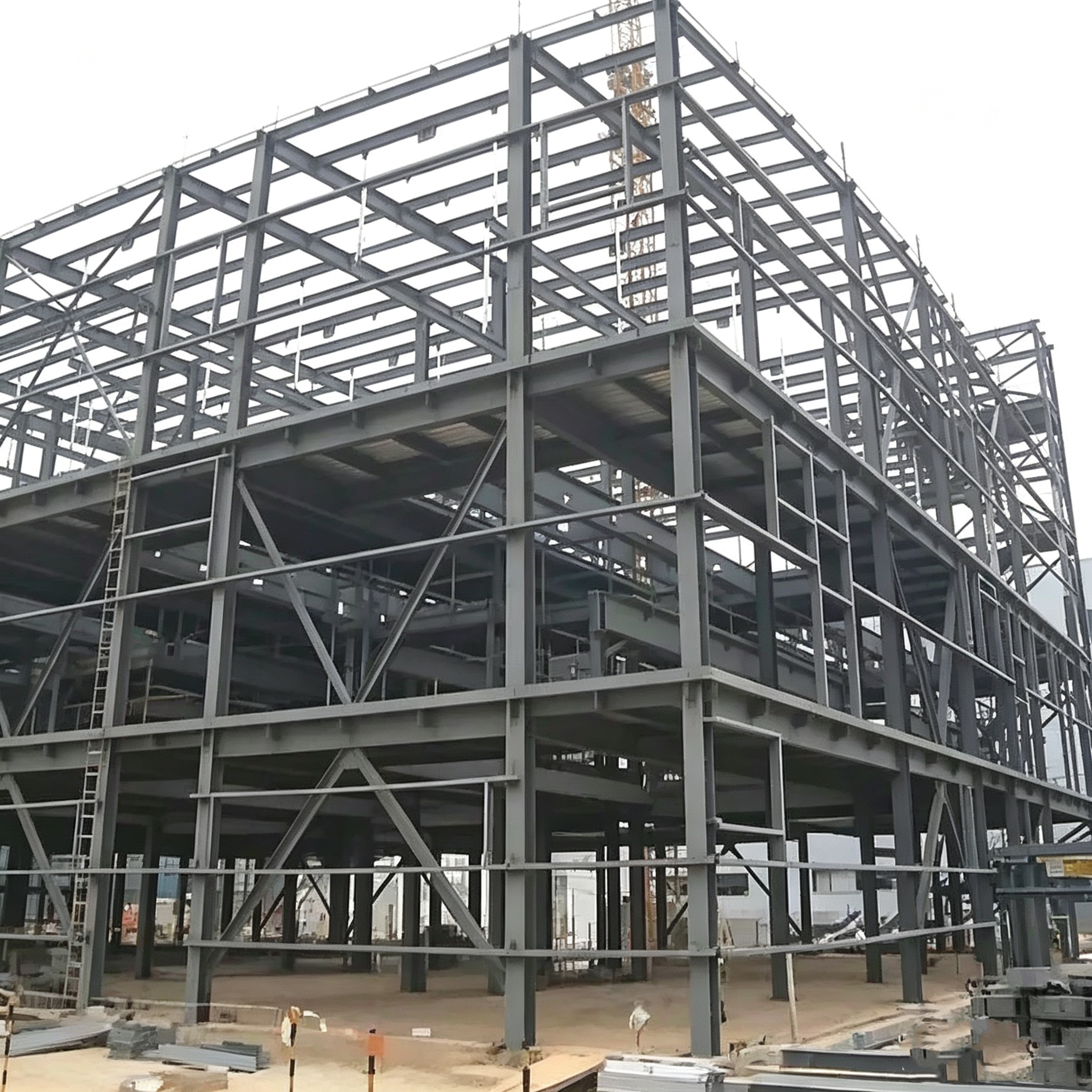 Prefab Modern High Rise Multi Story Steel Structure Hotel Building Steel Structure Apartment