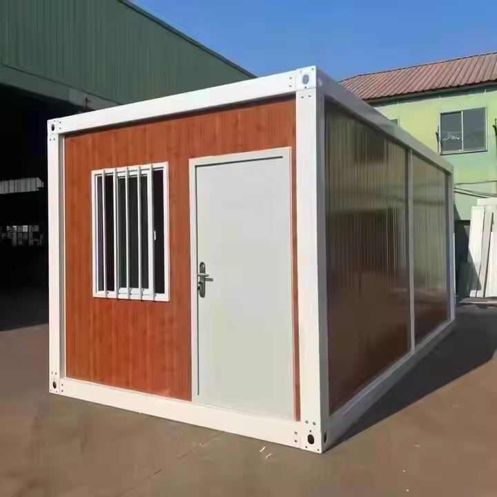 Temporary 20ft Portable Container Office House Laundry Room Detachable Prefabricated Homes House for Worker Dormitory