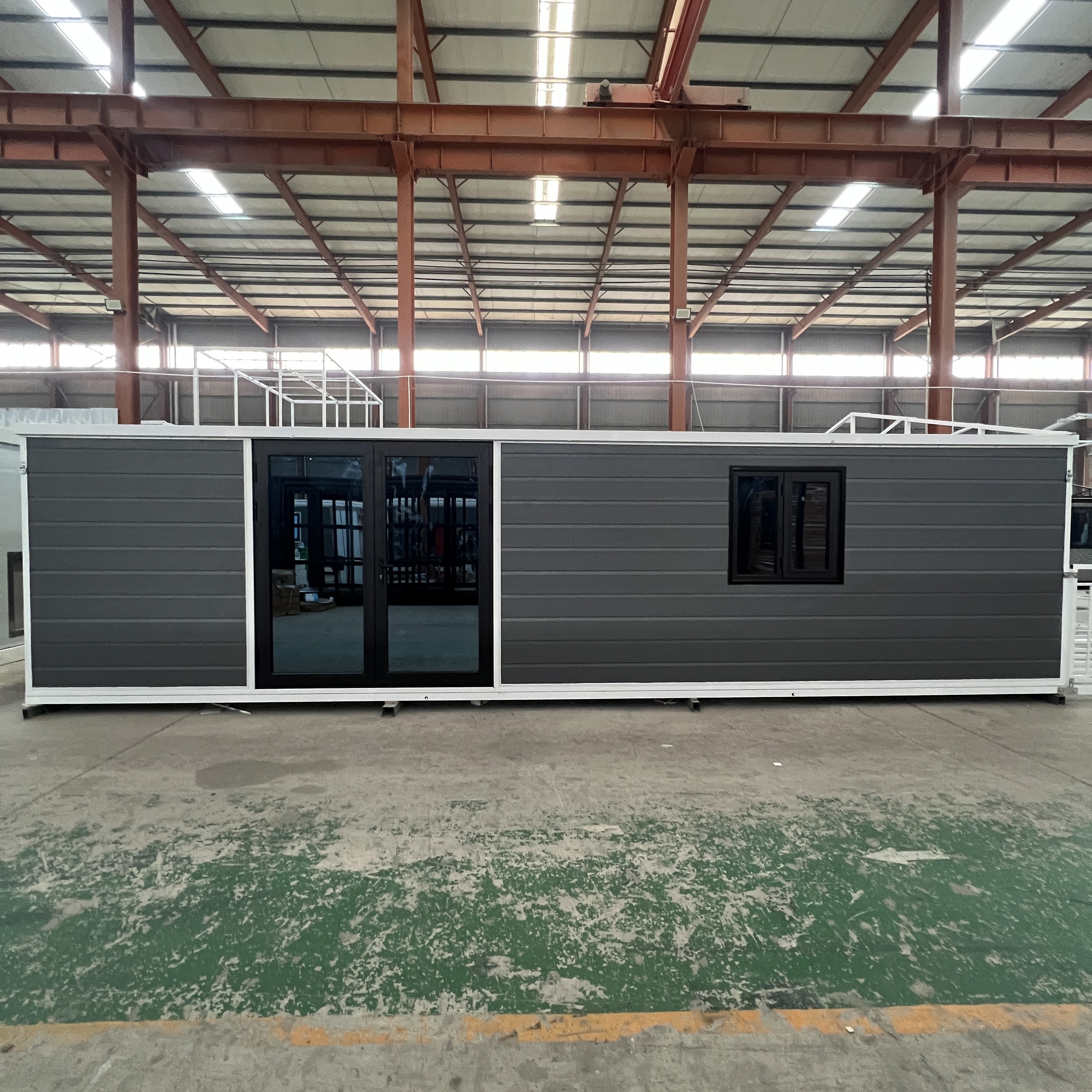 Ready Made Luxury Cabin Expandable Steel Prefabricated Home Modular Folding Tiny Container House