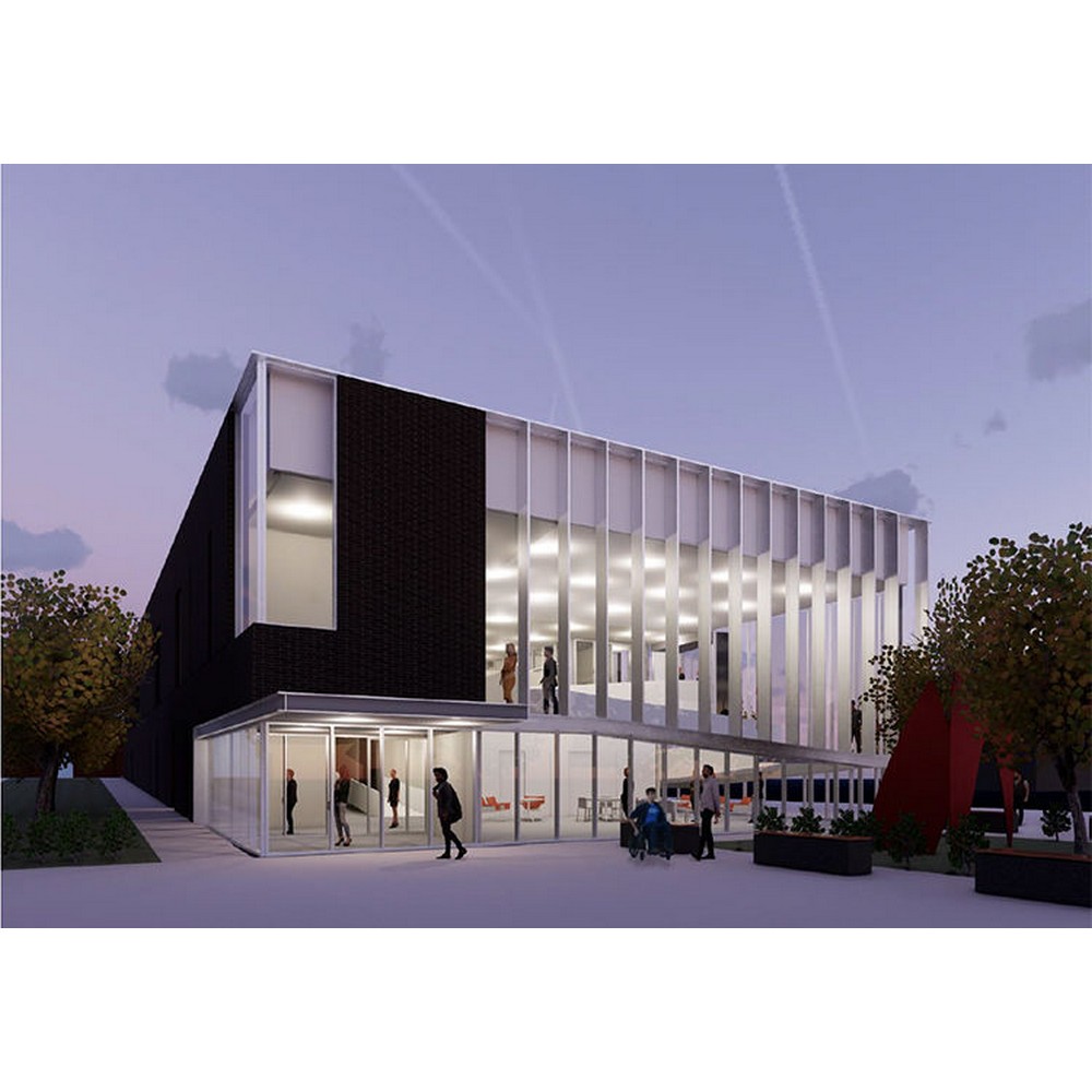 China Prefabricated Modular Education Center Classroom Building for School