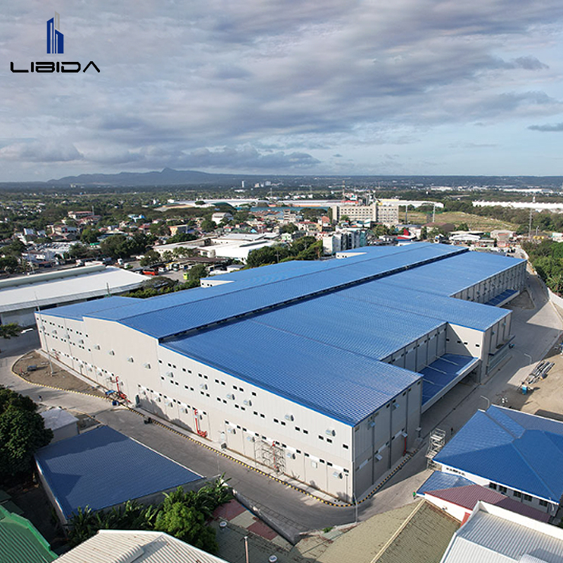 Modular Prefabricated Steel Structure Building for Workshop and Warehouse Use with Customizable Solutions and 1 Year Warranty