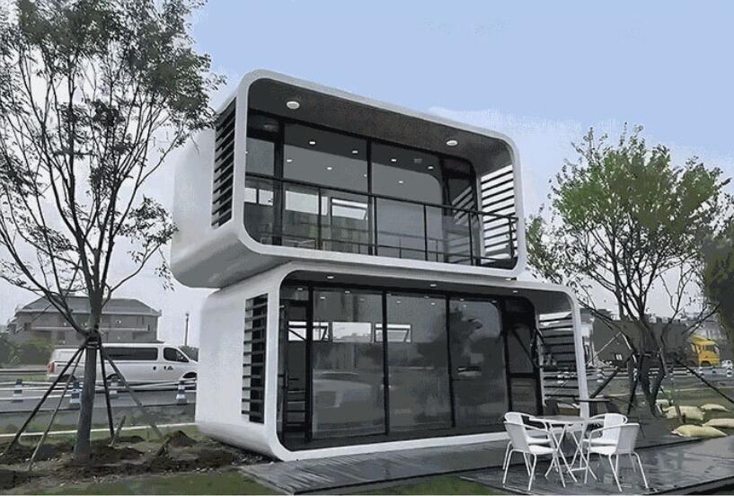 Mobile Prefab Modular Steel House with Waterproof Feature for Villa Use