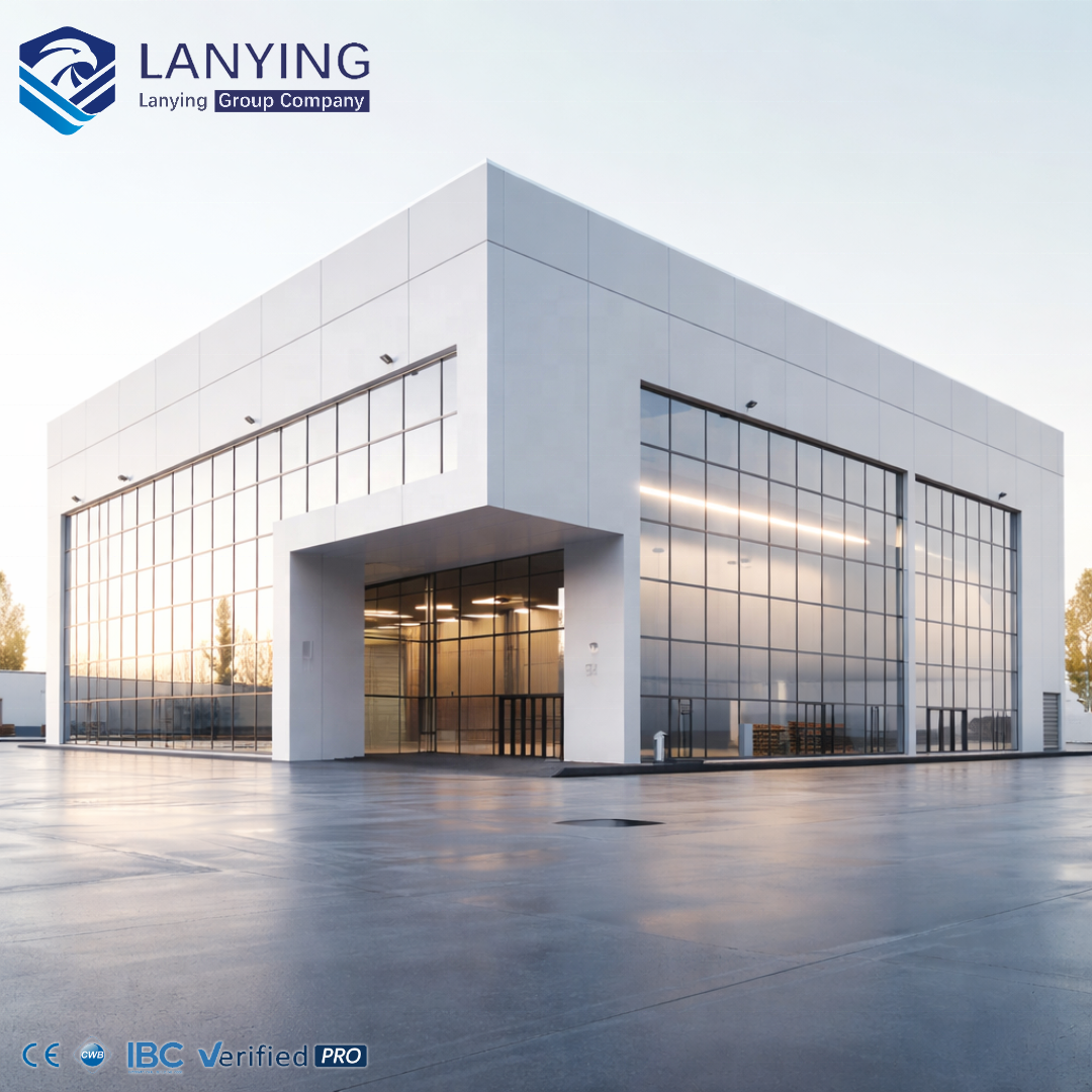 Prefabricated Steel Structure Office Building Commercial Space Durable And Versatile Commercial Office Construction