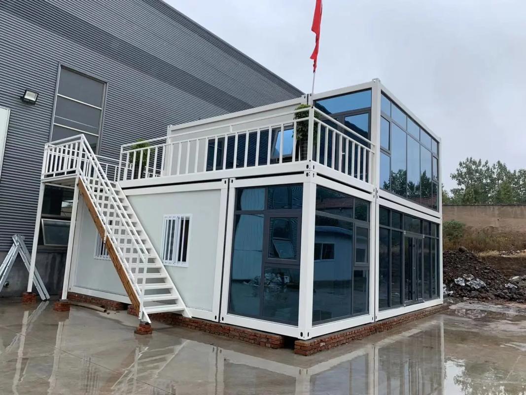 Worker Accommodation Foldable Modular Cabin Weather Resistant Expandable Container