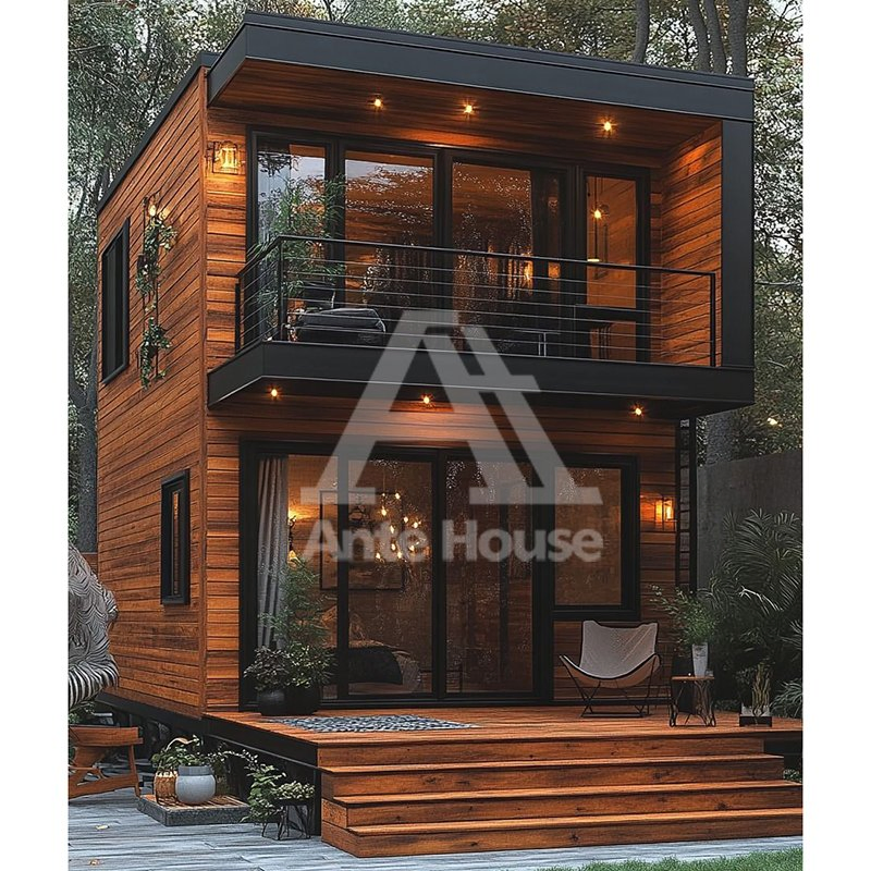 Customized Modular Prefab House Container Home Compact Flat Pack Container House