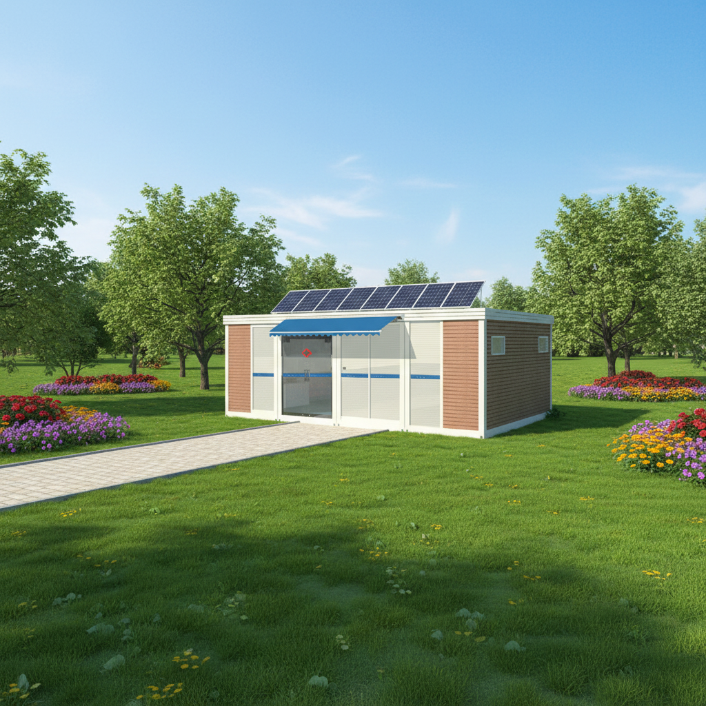 Cost Effective High Strength 20ft Modular Medical Clinic with Bathroom for Mobile Treatment Center