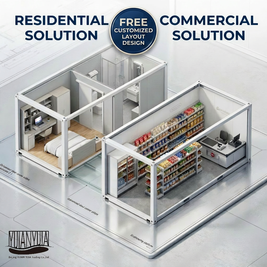 Rapid Deployment Flat Pack Container House Customizable Modular Dormitory for Worker Site Accommodation