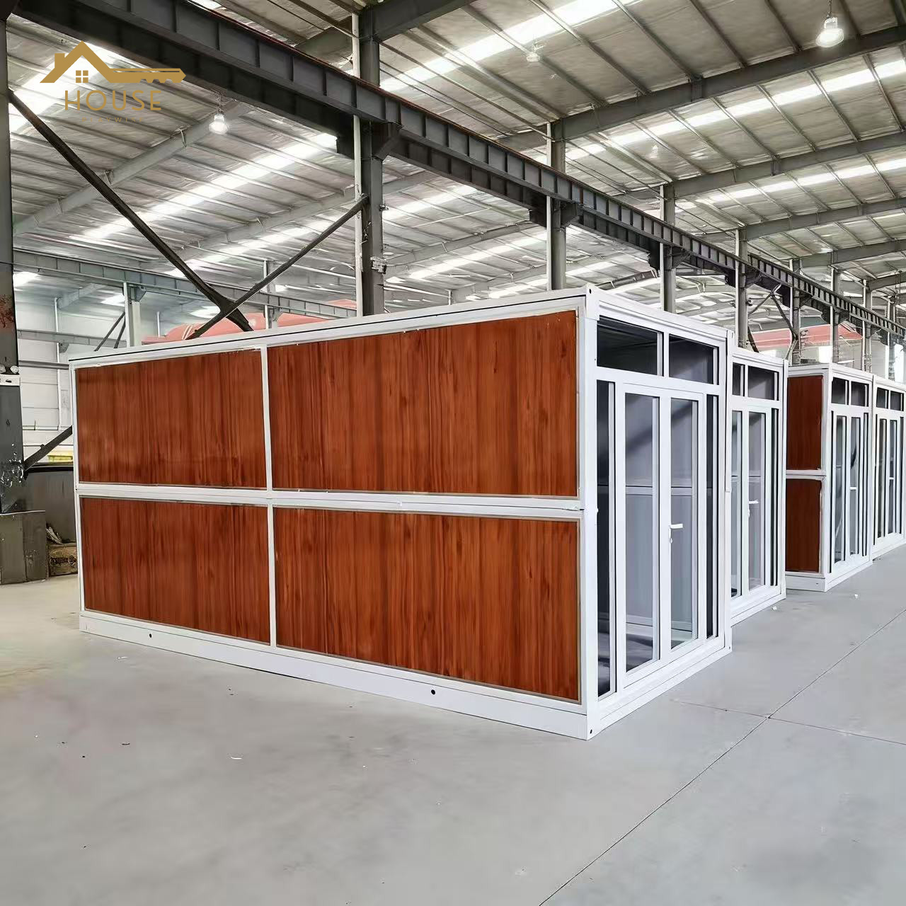 Portable 20 Foot With 3 Bedroom Prefab Houses Modern Homes Villa Light Steel Luxury Fabricated Living Container House