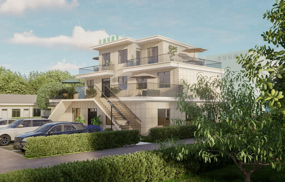 Waterproof Durable Earthquake Proof Sound Insulation Prefabricated Modular Villa