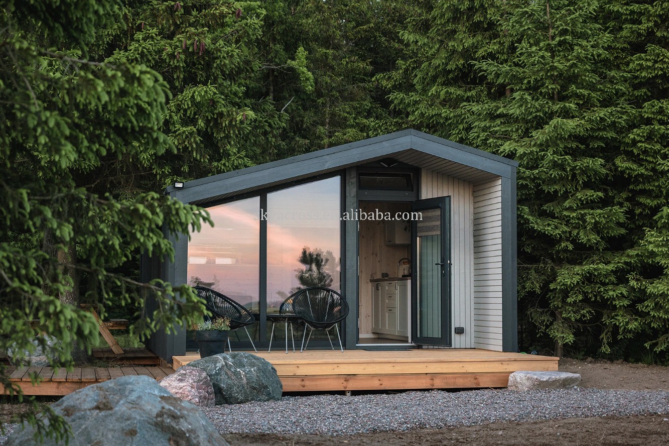 One Bedroom Prefab House Garden Buildings Cabin Outdoor Office Pod Granny Flat Australian Tiny Home Prefab House Kit Cottage