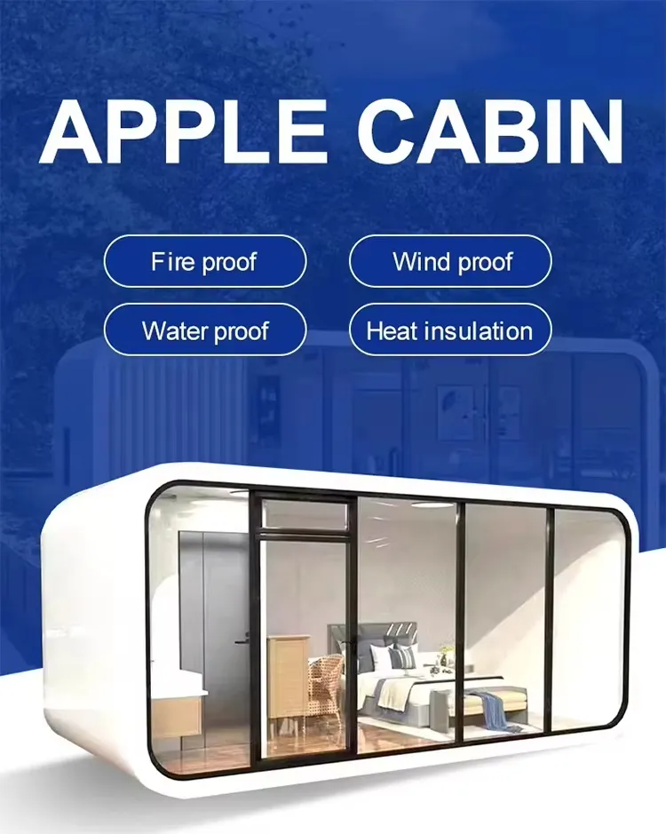 Container Mobile Modern Prefab Capsule House Portable Office Tiny Modular Prefabricated House