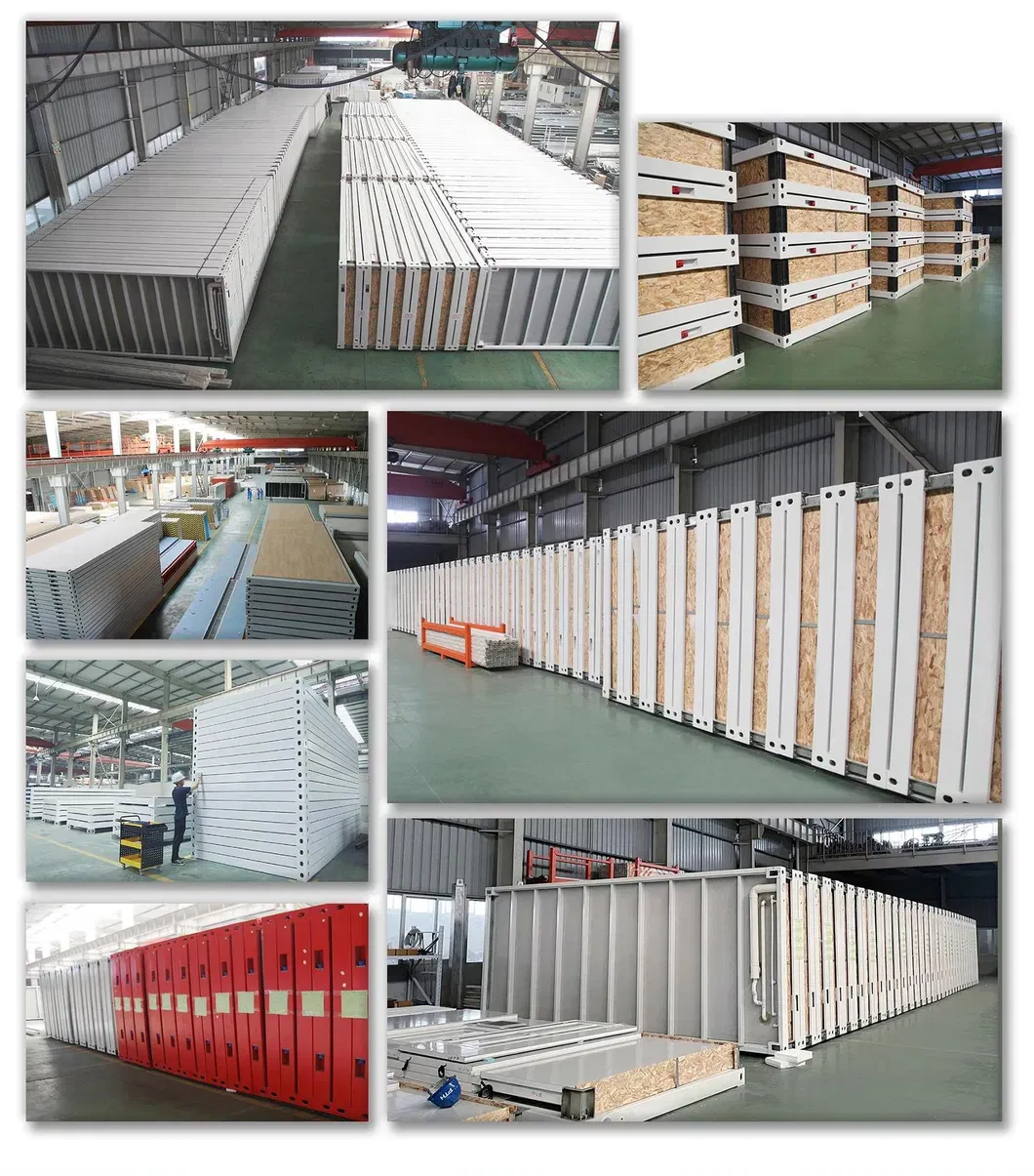 Customized Modular Prefab House Container Home Compact Flat Pack Container House