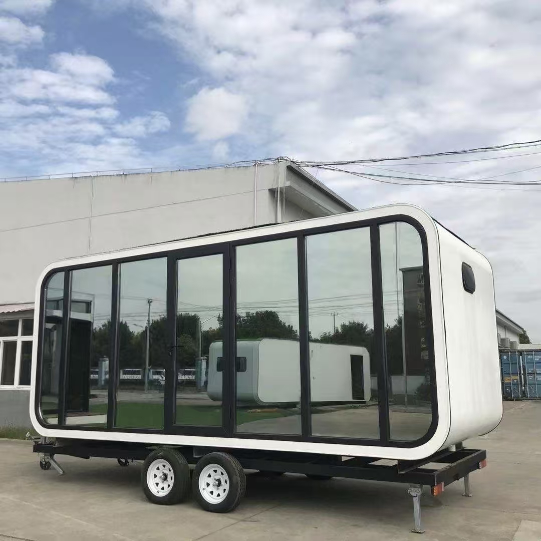 Sinoy 40ft Tiny Home Capsule Office Prefab Container House Hotel Shop Villa Modern Design Leak Proof Apple Cabin