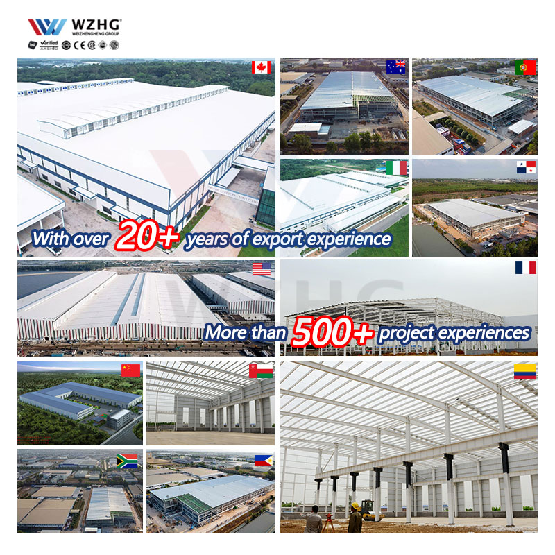 Steel Warehouse Building With Roll Up Doors For Quick Access