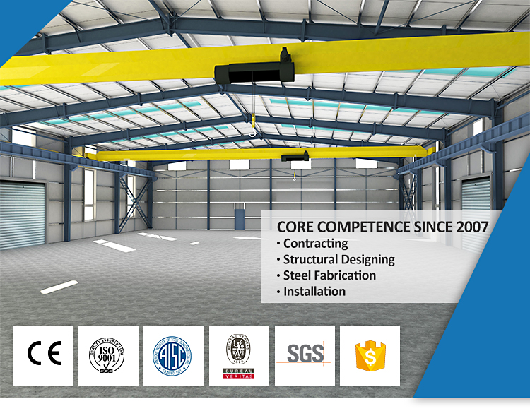 Gas Station Steel Structure Design