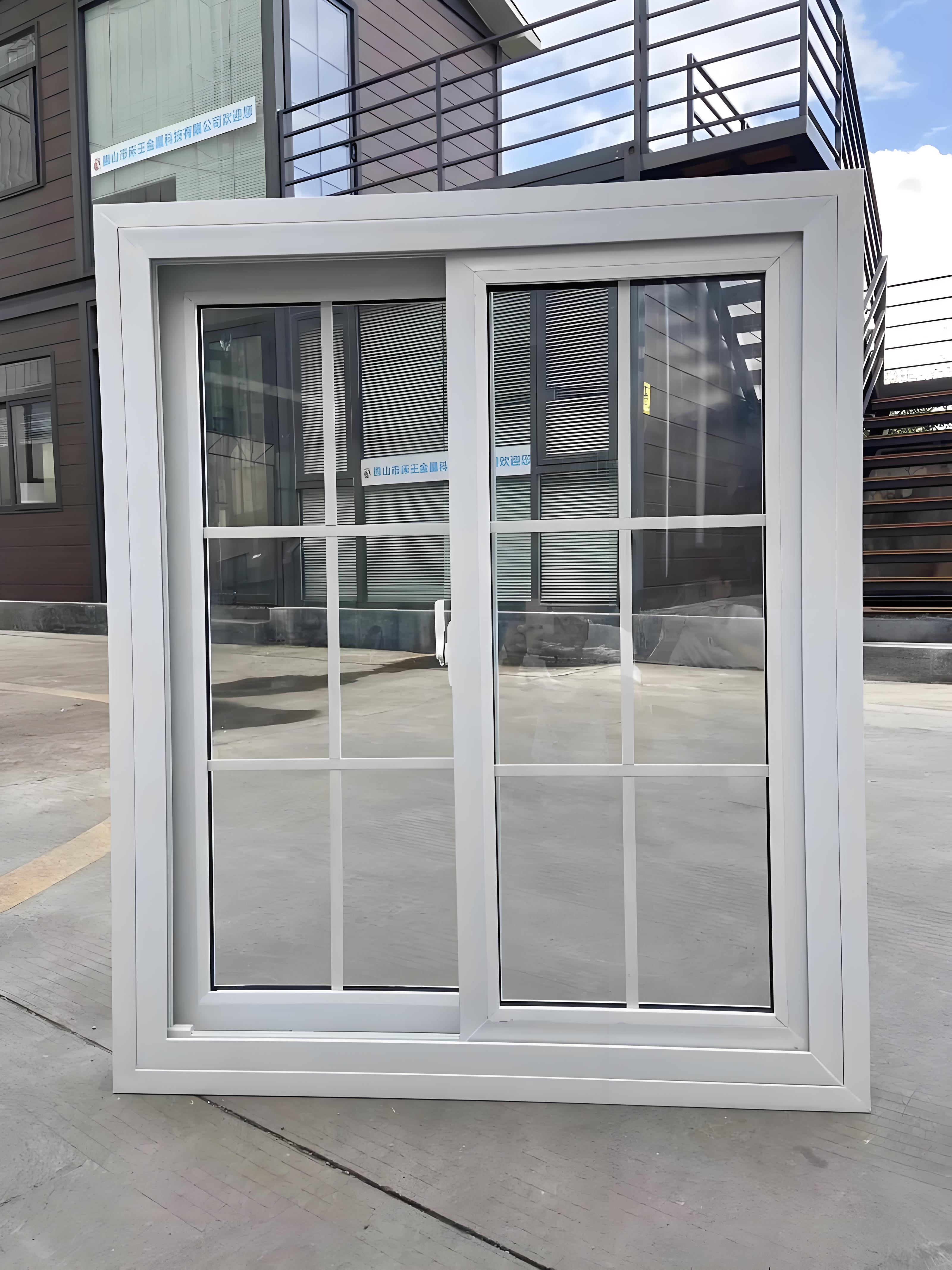 Plastic steel window