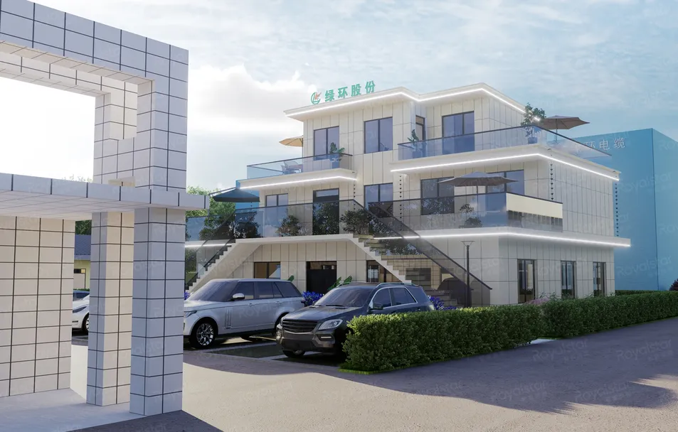 Waterproof Durable Earthquake Proof Sound Insulation Prefabricated Modular Villa