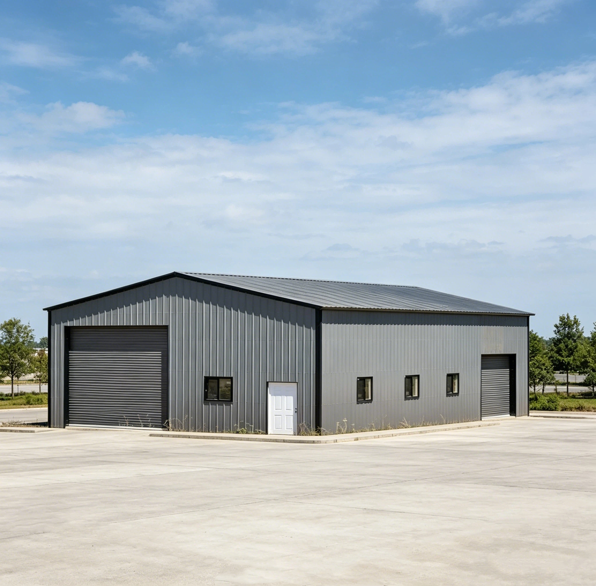 Low Cost Modern Design Prefabricated Warehouse Building Prefab Steel Outdoor Shed Storage Warehouse Cold Storage For Sale