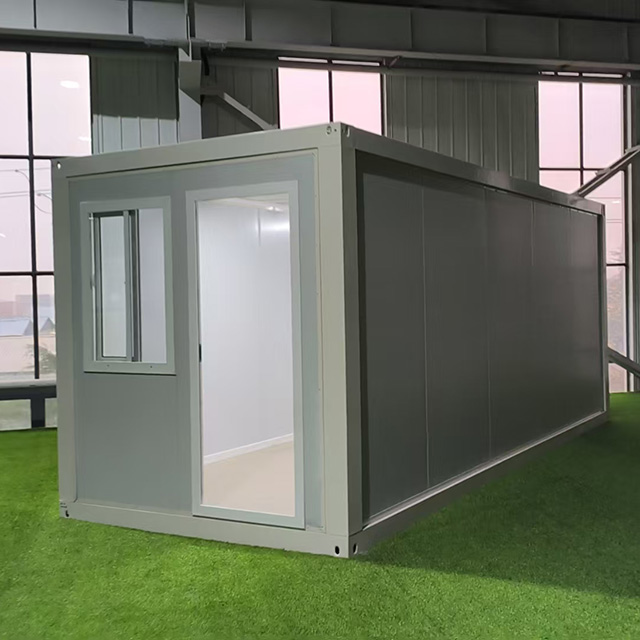 20ft Foldable Container House Waterproof Fireproof Prefab Temporary Accommodation for Workers