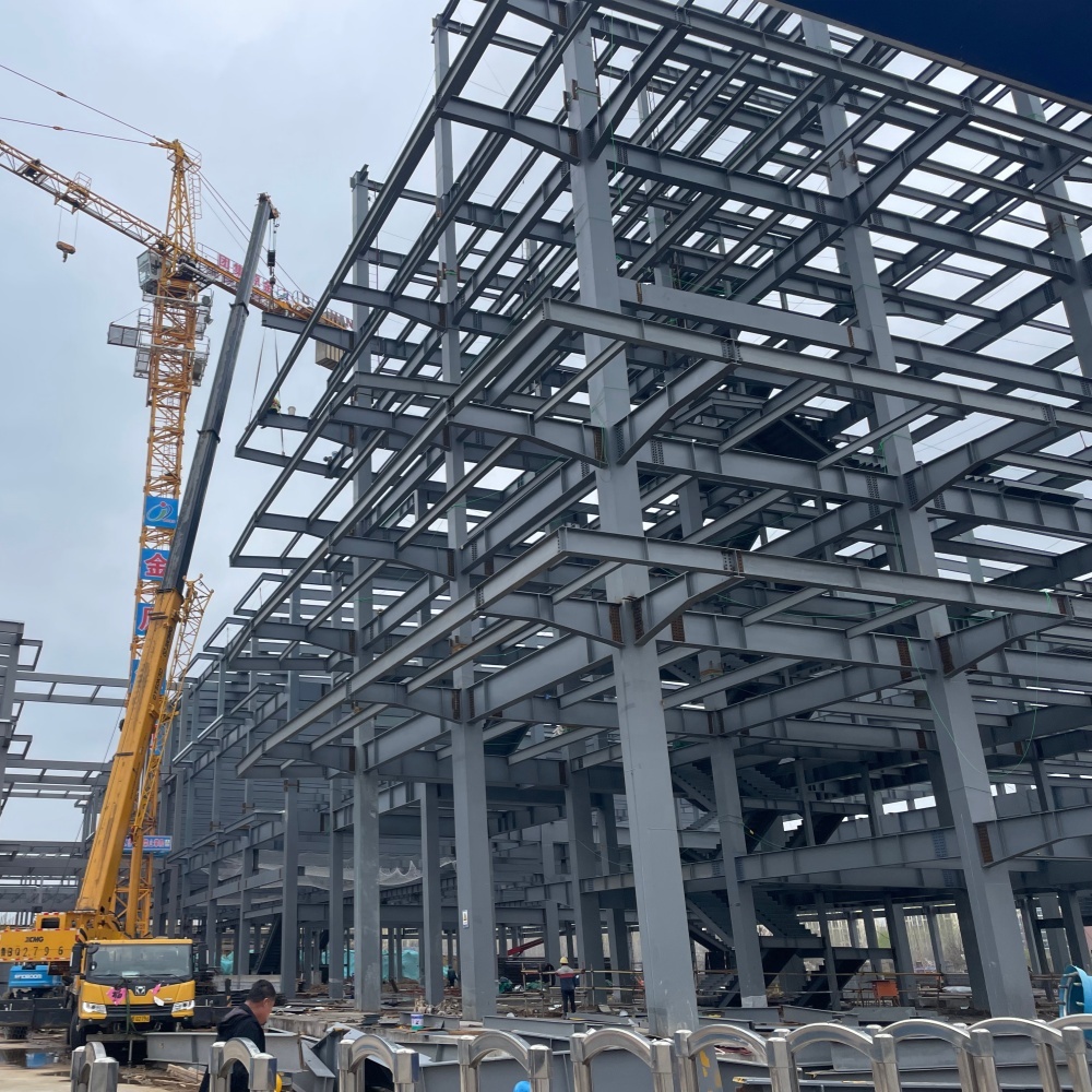 Customizable Modern Design Large Scale Steel Structure Workshop Industrial Factory Plant Prefabricated Warehouse Building Hot