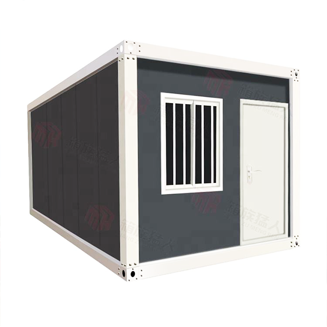 Modular Steel Frame with Glasses Prefabricated Container Residential Mobile Container Room Portable Office Turnkey Project