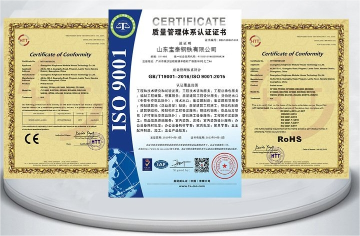 Certifications