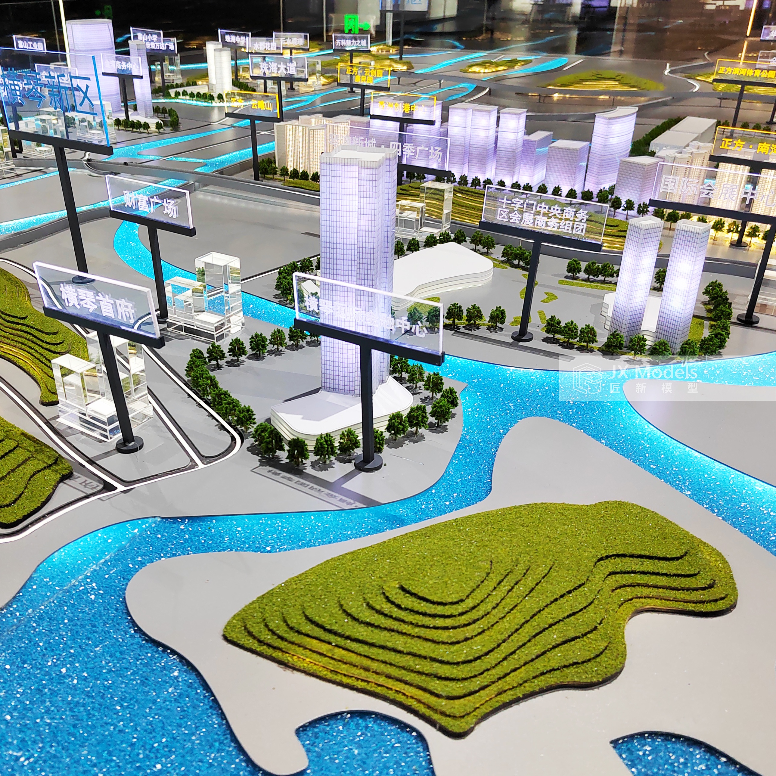 One-Stop High-End Customized 3D Model Design Service For City Proportional Models For Apartment Architectural Planning Hotel