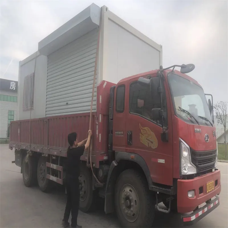 Prefab Prefabricated Flat Pack 20 Feet 40FT Shipping Container Premade Modular House