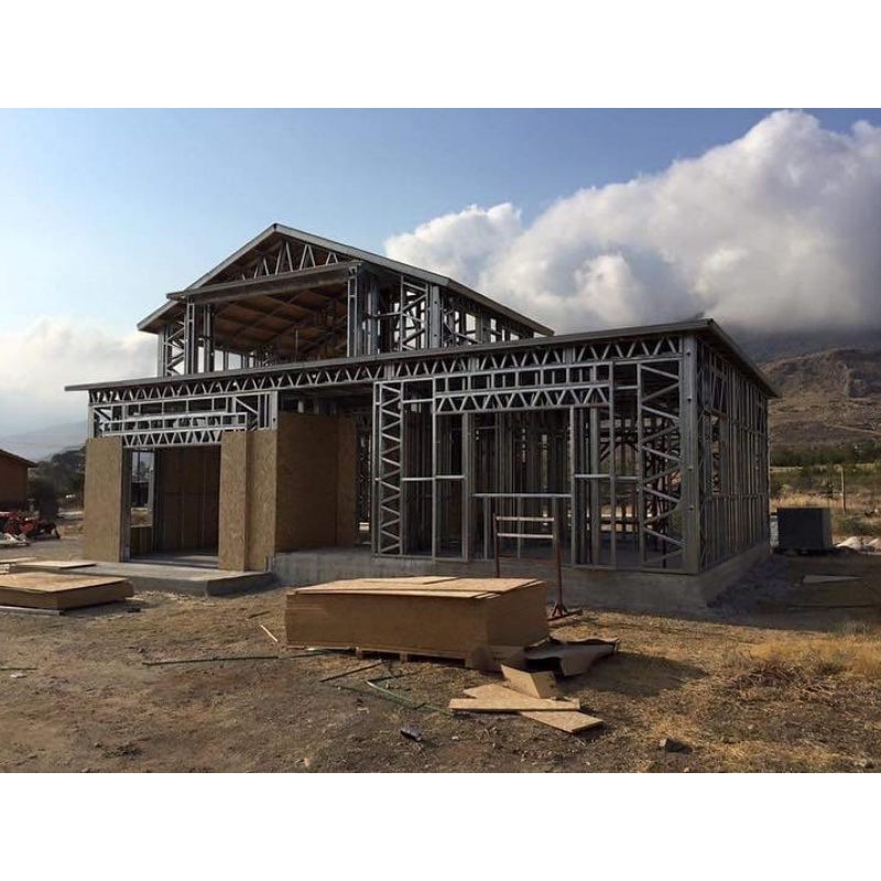 New Model Luxury 2 Storey Light Steel Structure Frame Villa House Modular Home