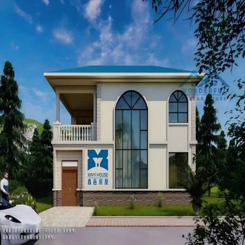 High Quality Affordable Steel Frame Building Modular Light Steel Villa
