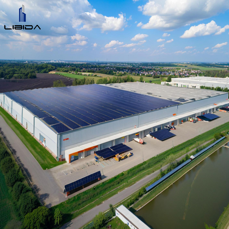 Modular Prefabricated Steel Structure Building for Workshop and Warehouse Use with Customizable Solutions and 1 Year Warranty