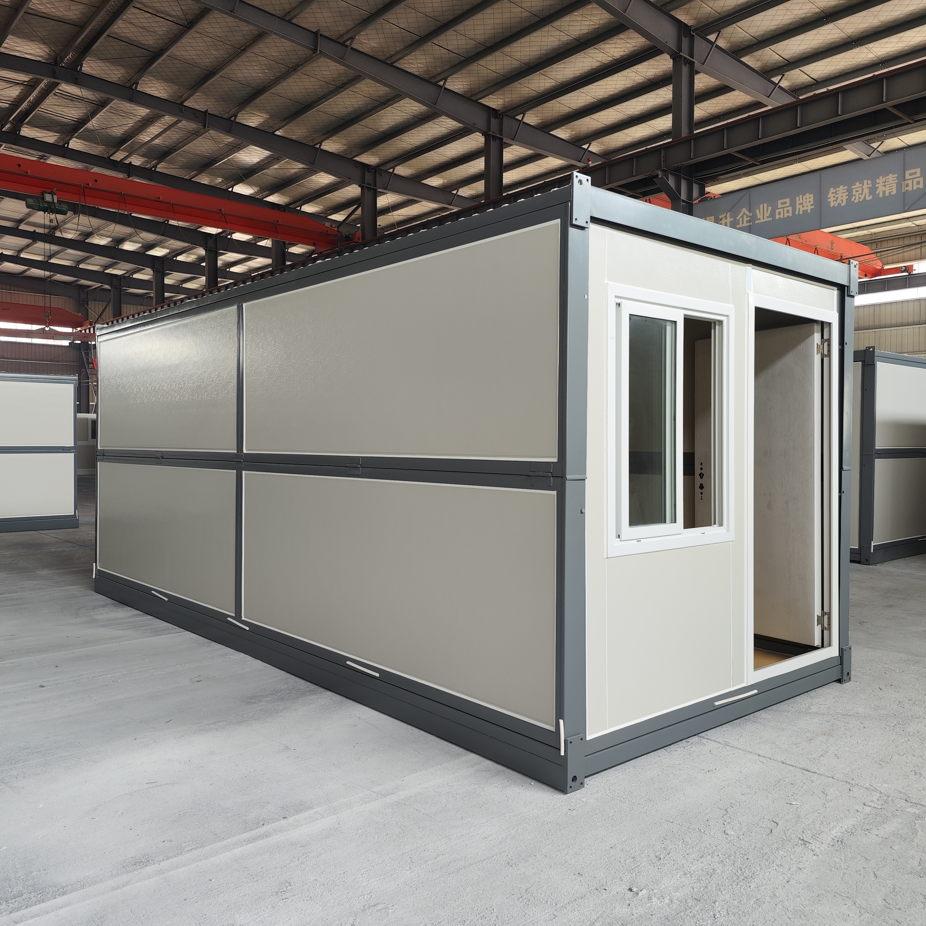 Folding Modern Breathable Sandwich Panel Container House Contemporary Corrosion-Resistant Coastal Prefab School Classroom